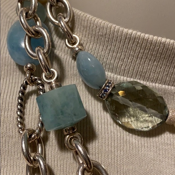 David Yurman 51” Random Bijoux Figaro link chain - Picture 5 of 16